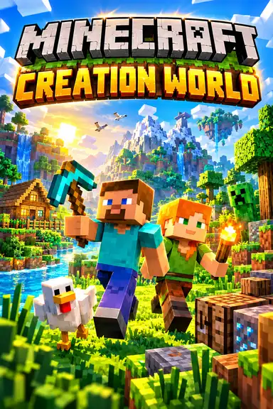 MINECRAFT CREATION WORLD by Mystasx