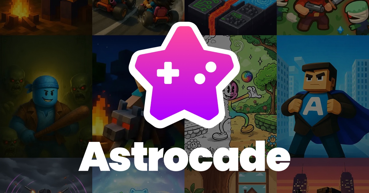 Astrocade — AI-powered social gaming universe where anyone can create, share and play casual games
