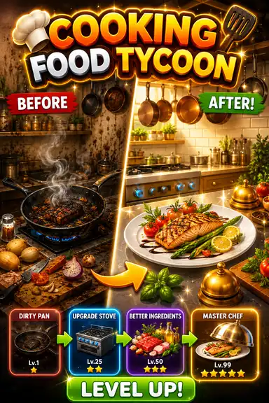 Cooking Food Tycoon by WELL_PLAY