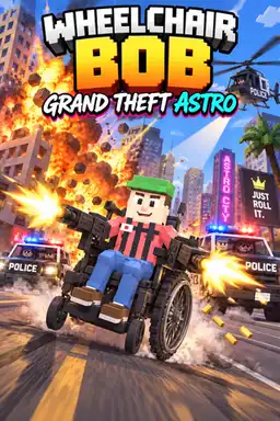 Wheelchair Bob - Grand Theft Astro by cardsharkg