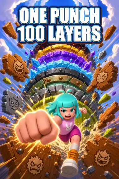 One-Punch 100 Layers by FuStudio