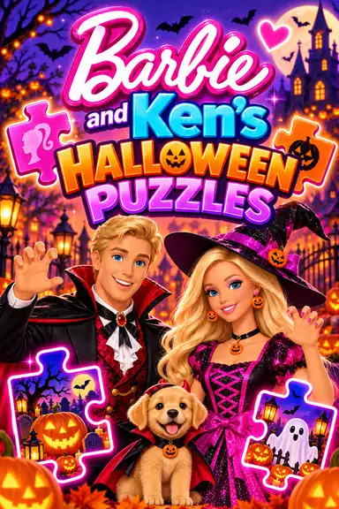 Barbie and Ken's Halloween Puzzles by LegendaryBlitz