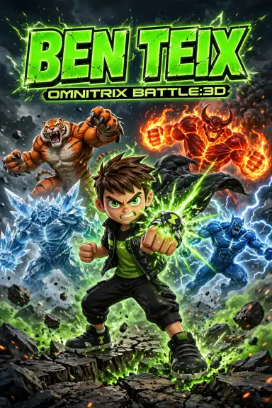 Ben Ten:Omnitrix Battle: 3D by wooodyeltib