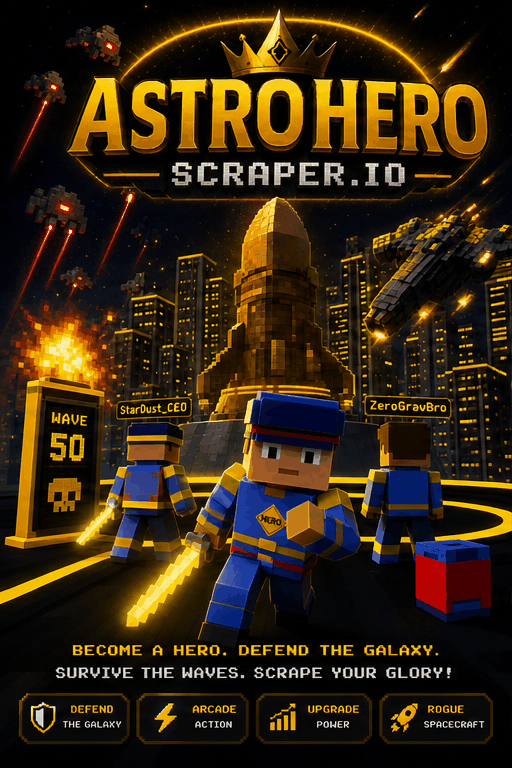 AstroHeRo Scraper.io by HeRoStudios