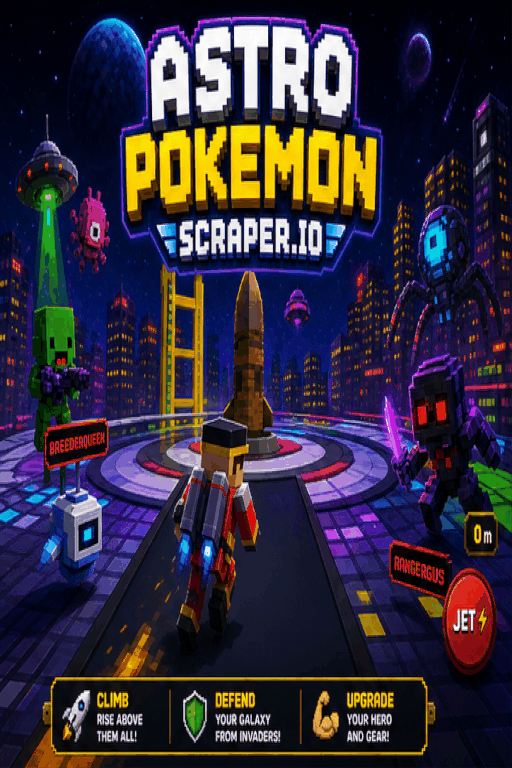 AstroPokemon Scraper.io by HeRoStudios