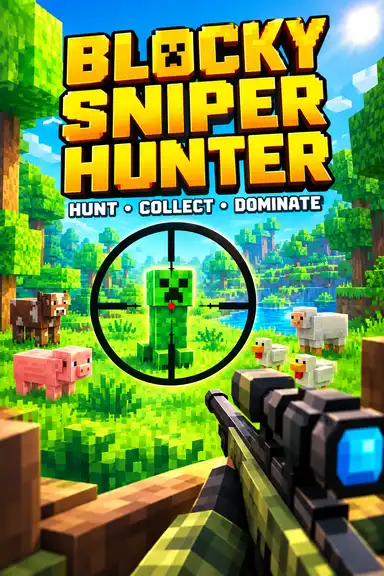 BLOCKY SNIPER HUNTER by Leevai