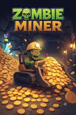 Zombie Miner by blackwidowink